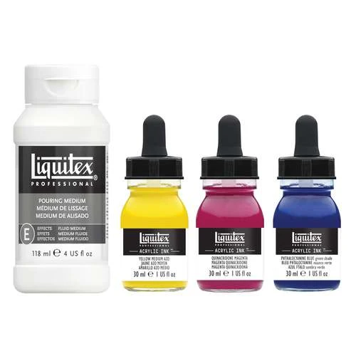 Liquitex Pouring Ink Sets 4 Liquitex Pouring Ink Sets - Image 2