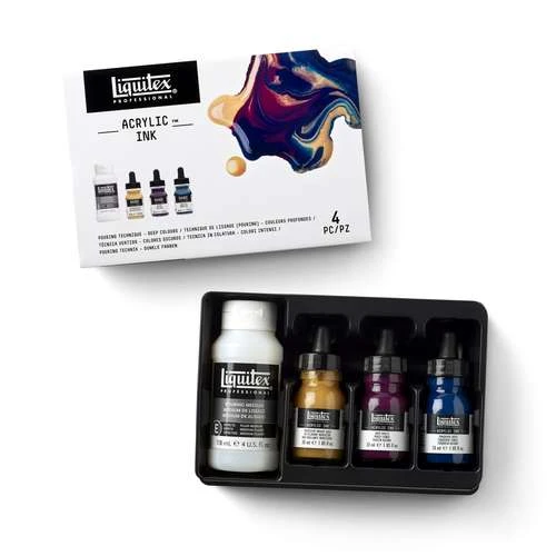 Liquitex Pouring Ink Sets 5 Liquitex Pouring Ink Sets - Image 3