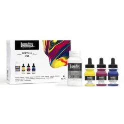 Liquitex Pouring Ink Sets 12 Liquitex Pouring Ink Sets -CLAIREFONTAINE || Canson || Golden Shop LiquitexPouringInkSets 4