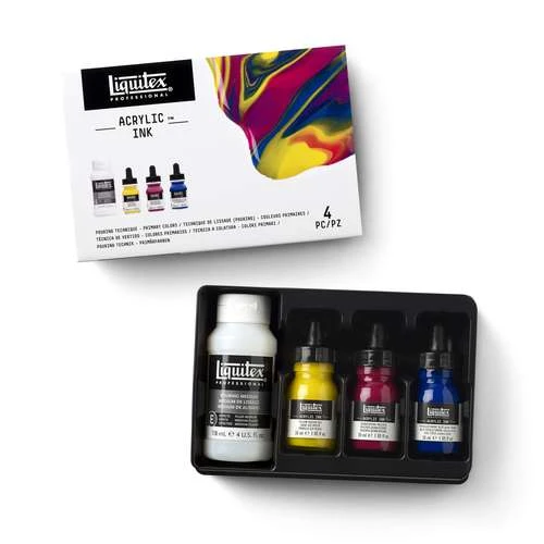 Liquitex Pouring Ink Sets 3 Liquitex Pouring Ink Sets