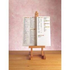 Mabef Atelier Miniature Table Easel -CLAIREFONTAINE || Canson || Golden Shop MabefAtelierMiniatureTableEasel 2