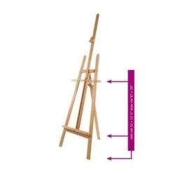 Mabef M13 AL Easel 11 Mabef M13 AL Easel -CLAIREFONTAINE || Canson || Golden Shop MabefM13ALEasel 3