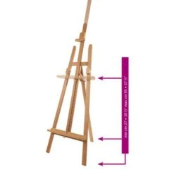 Mabef M13 Basic Easel -CLAIREFONTAINE || Canson || Golden Shop MabefM13BasicEasel 3