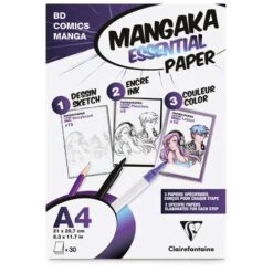 CLAIREFONTAINE Mangaka Essential Paper Pouch
