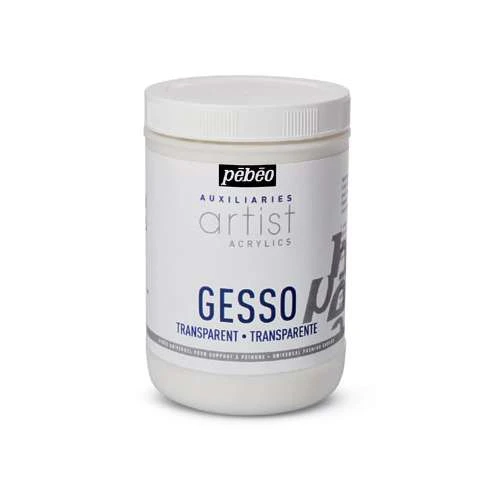 Pebeo Pébéo Artist Acrylics Transparent Gesso 3 Pebeo Pébéo Artist Acrylics Transparent Gesso