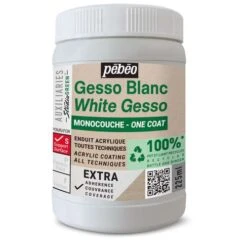 Pebeo Pébéo Studio Green Extra, White Acrylic Gesso