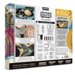 Pebeo Pébéo Ultimate Pouring Medium 'Nancy Wood' Set 7 Pebeo Pébéo Ultimate Pouring Medium 'Nancy Wood' Set -CLAIREFONTAINE || Canson || Golden Shop PC3A9bC3A9oUltimatePouringMedium26230393BNancyWood26230393BSet 2