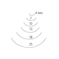 Pfeil Professional Hollow Gouge Blade 8 -CLAIREFONTAINE || Canson || Golden Shop PfeilProfessionalHollowGougeBlade8 2