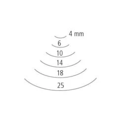 Pfeil Professional Hollow Gouges Blade 7 -CLAIREFONTAINE || Canson || Golden Shop PfeilProfessionalHollowGougesBlade7 1