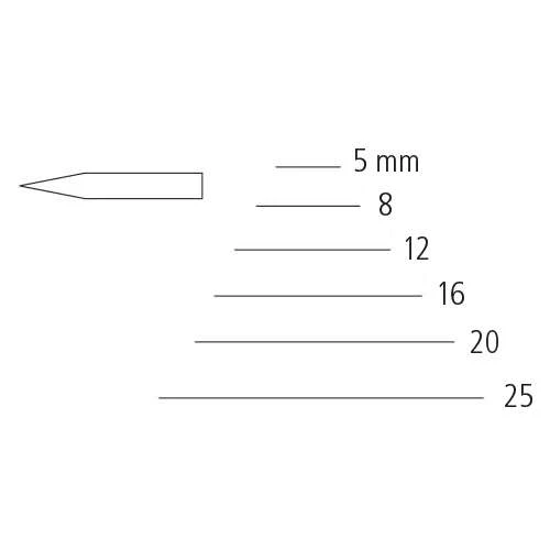 Pfeil Professional Straight Flat Chisels Blade 1 5 Pfeil Professional Straight Flat Chisels Blade 1 - Image 3