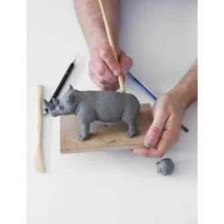 Plastiline Black Modelling Clay -CLAIREFONTAINE || Canson || Golden Shop PlastilineBlackModellingClay 3