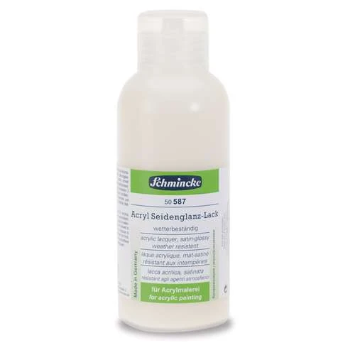 Schmincke Acrylic Silk Gloss Varnish 3 Schmincke Acrylic Silk Gloss Varnish