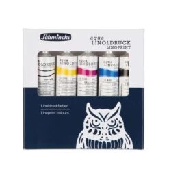 Schmincke Aqua Linoprint Colour Set
