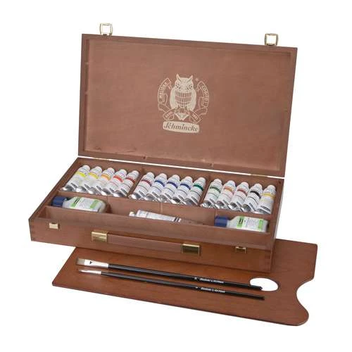 Schmincke PrimacrylAcrylic Wooden Box Set 4 Schmincke PrimacrylAcrylic Wooden Box Set - Image 2