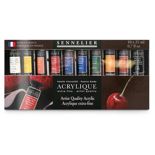 Sennelier Extra Fine Acrylic Set 3 Sennelier Extra Fine Acrylic Set