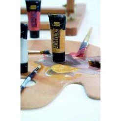 Solo Goya Acrylic Paint Effect Set -CLAIREFONTAINE || Canson || Golden Shop SoloGoyaAcrylicPaintEffectSet 4