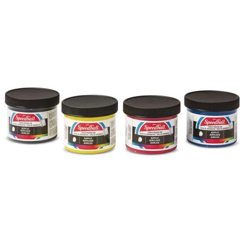 Speedball Acrylic Screen Printing Starter Set 4 Speedball Acrylic Screen Printing Starter Set - Image 2