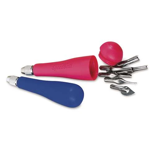 Speedball Lino Cutter Set No 2 3 Speedball Lino Cutter Set No 2