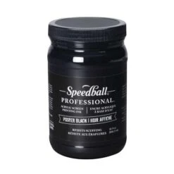 Speedball Professional Poster Black Screen Printing Ink