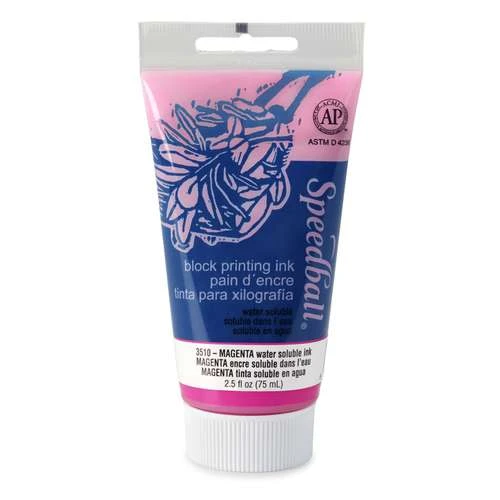 Speedball Water-Soluble Relief Engraving Ink 4 Speedball Water-Soluble Relief Engraving Ink - Image 2