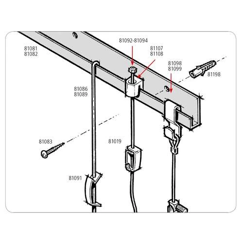 Stas J-Rail Hanging System 4 Stas J-Rail Hanging System - Image 2