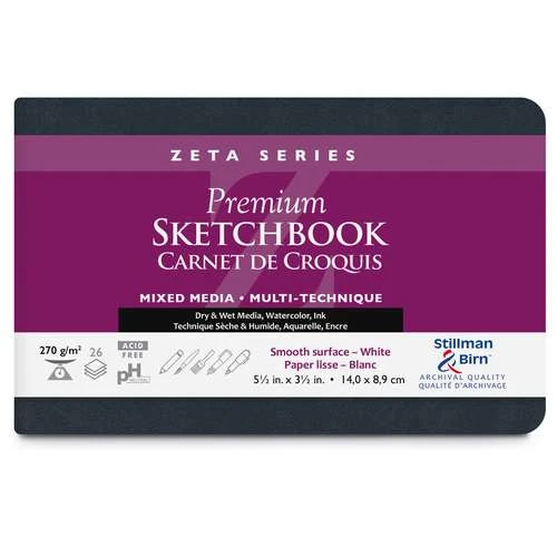 Stillman & Birn Zeta Series Sketchbooks 4 Stillman & Birn Zeta Series Sketchbooks - Image 2