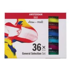 Talens Amsterdam Standard Series 36 Paint Set 11 Talens Amsterdam Standard Series 36 Paint Set -CLAIREFONTAINE || Canson || Golden Shop TalensAmsterdamStandardSeries36PaintSet 3