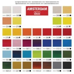 Talens Amsterdam Standard Series 36 Paint Set 13 Talens Amsterdam Standard Series 36 Paint Set -CLAIREFONTAINE || Canson || Golden Shop TalensAmsterdamStandardSeries36PaintSet 5