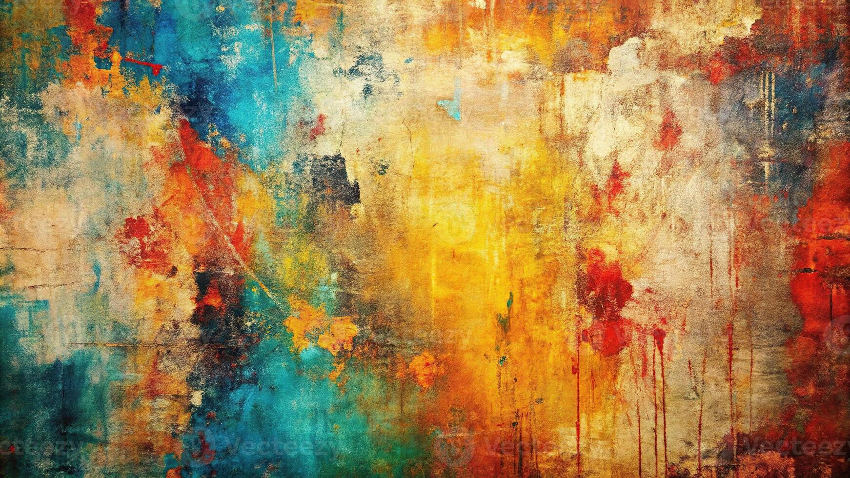 CLAIREFONTAINE || Canson || Golden Shop -CLAIREFONTAINE || Canson || Golden Shop abstract expressionism painting on canvas with grunge background texture from high angle photo